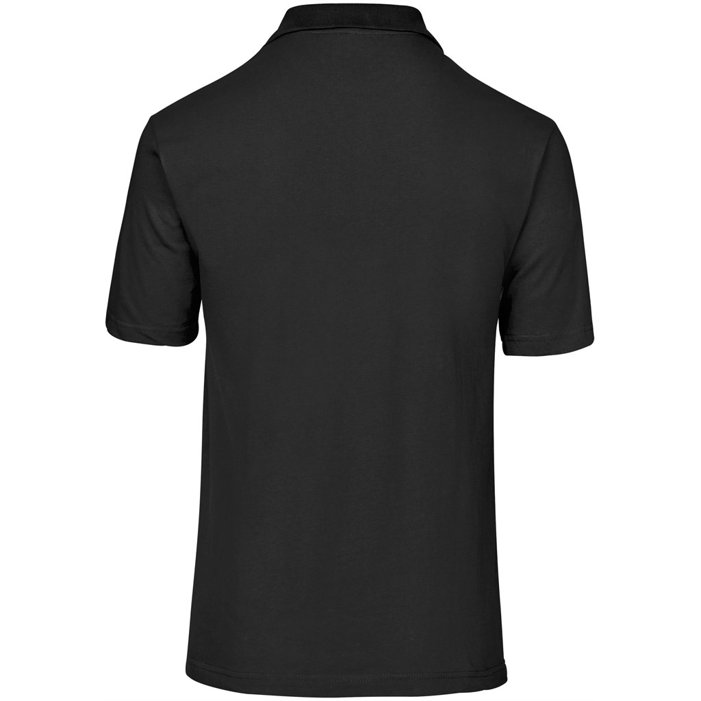 Mens Galway Golf Shirt - Black - Image 2