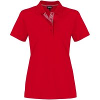 Ladies New York Golf Shirt - Red