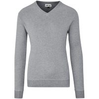 Mens Long Sleeve Peru V-Neck Jersey - Grey