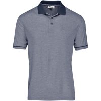 Mens Verge Golf Shirt - Blue