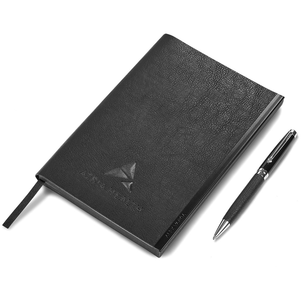 Alex Varga Corinthia Soft Cover Notebook & Pen Set - Image 2
