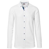 Mens Long Sleeve Casablanca Shirt - Navy