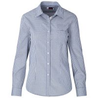 Ladies Long Sleeve Kenton Shirt - Light Blue
