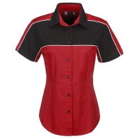 Ladies Daytona Pitt Shirt - Red