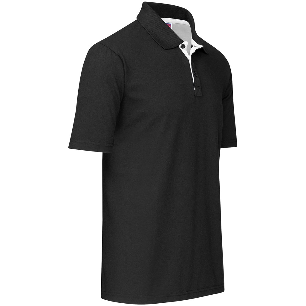 Mens Solo Golf Shirt - White - Image 2