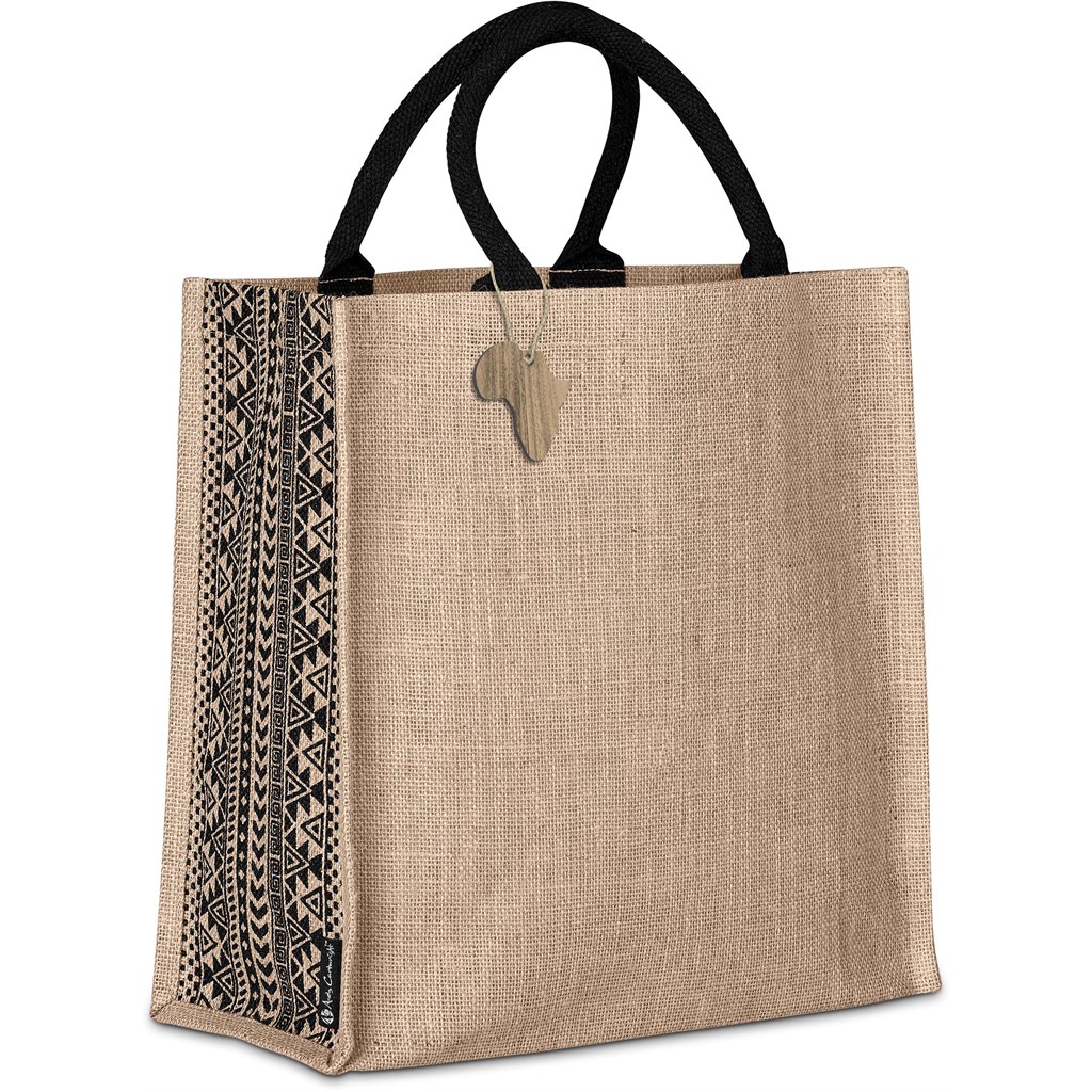 Andy Cartwright Symmetry Jute Tote - Image 2
