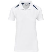 Ladies Splice Golf Shirt - White