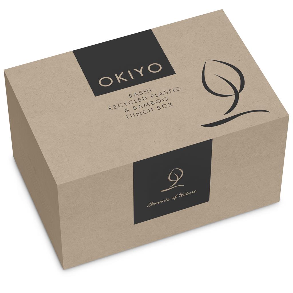 Okiyo Pasuta Recycled Plastic & Bamboo Lunch Box - Image 2