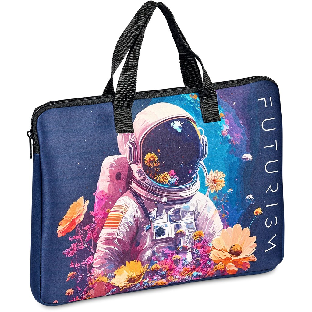 Pre-Printed Sample Hoppla Plett Neoprene Laptop Sleeve with Handles – 13-14 inch