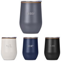 Serendipio Ovolo Stainless Steel & Plastic Double-Wall Tumbler – 350ml