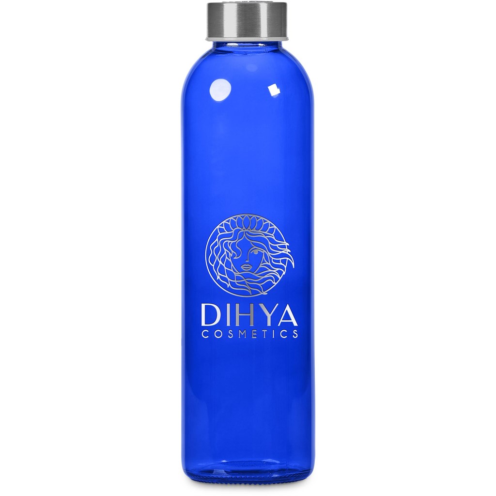 Kooshty Pura Plus Glass Water Bottle – 750ml - Blue