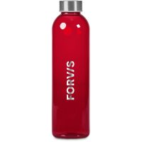 Kooshty Pura Plus Glass Water Bottle – 750ml - Red