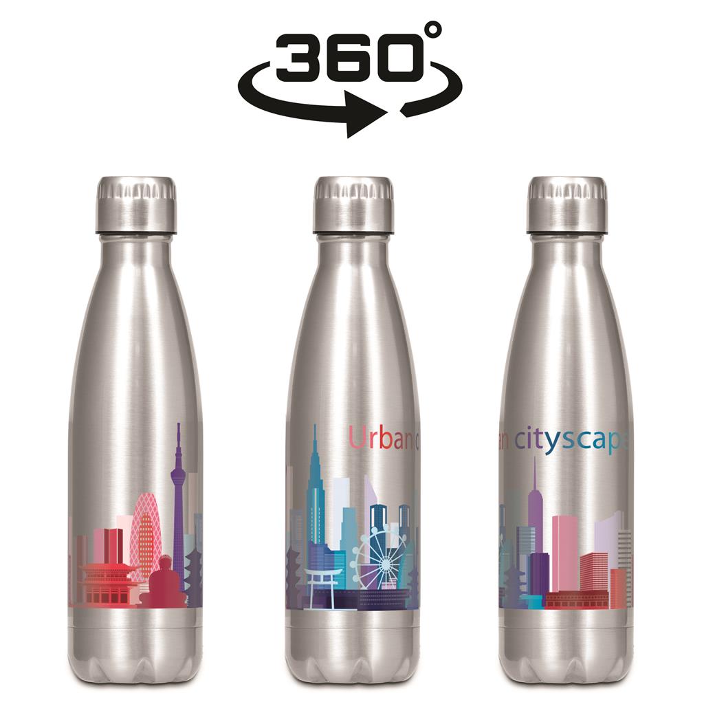 Serendipio Discovery Stainless Steel Vacuum Water Bottle - 500ml - Image 2