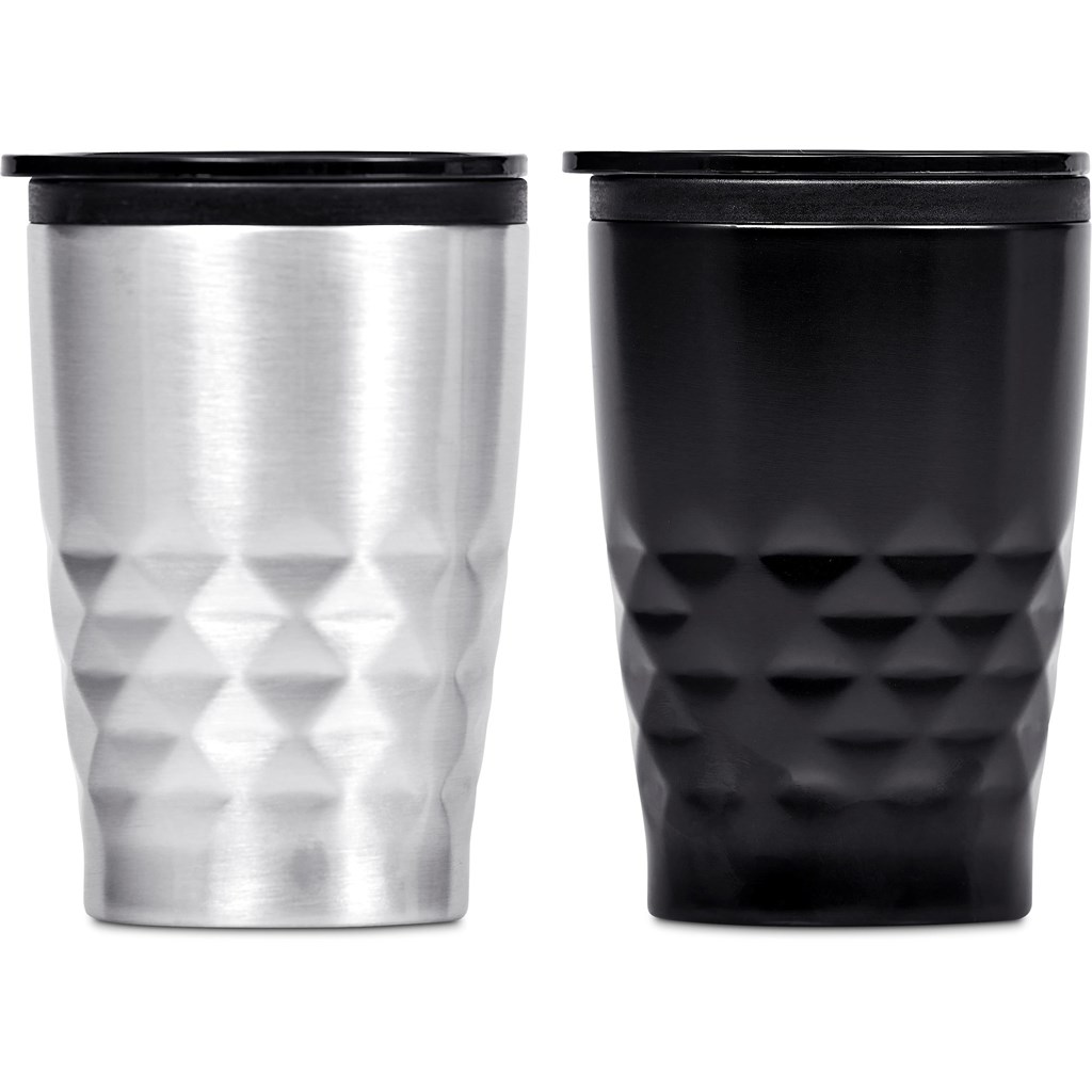 Vega Stainless Steel & Plastic Double-Wall Tumbler – 350ml - Image 2