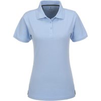 Ladies Calgary Golf Shirt - Light Blue