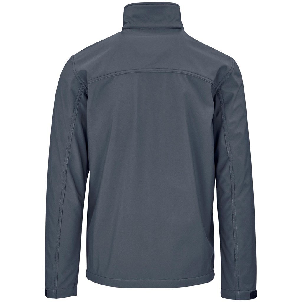 Mens Maxson Softshell Jacket - Grey - Image 2