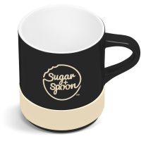 Kooshty Mixalot Black Mug - 320ml - Cream