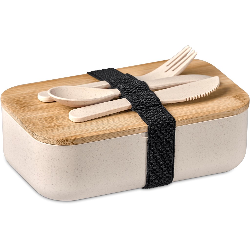 Okiyo Kura Cotton & Wheat Straw Lunch Set - Image 2