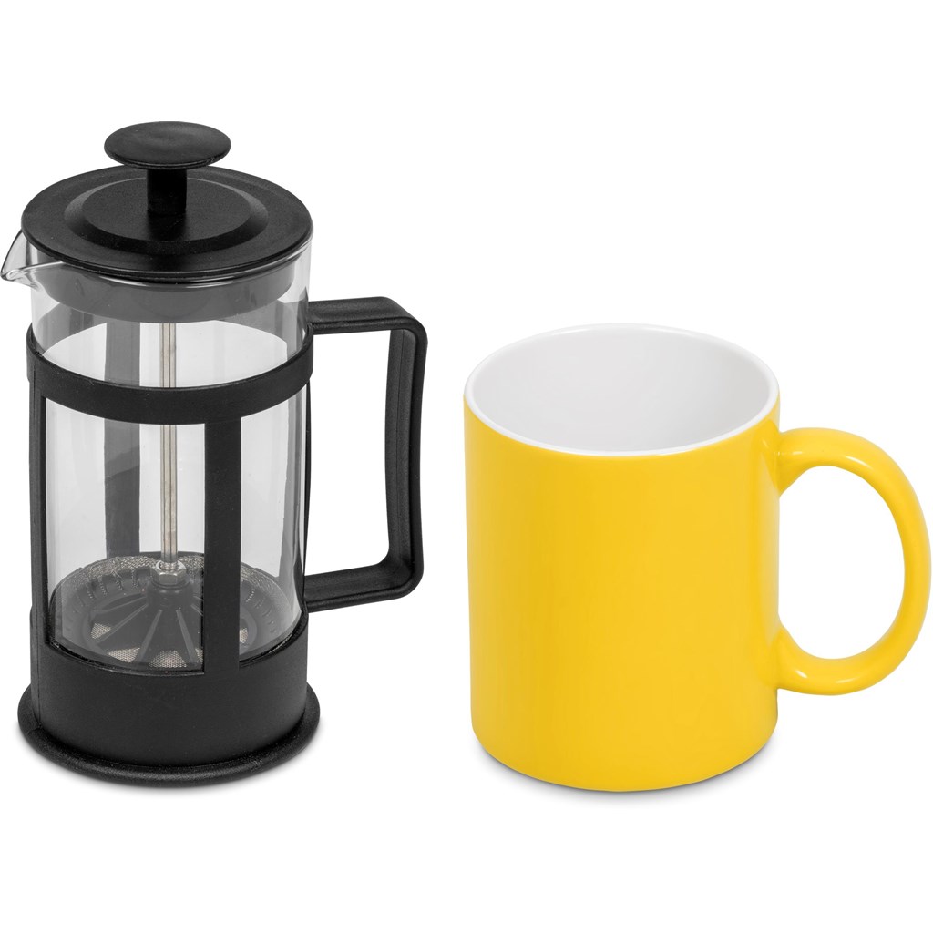 Cafe Omega Coffee Set - Yellow - Image 2