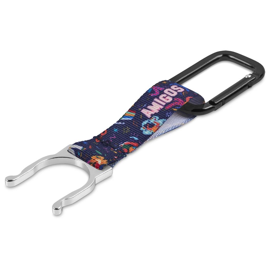 Altitude Meridian Carabiner Single-Sided Sublimated Petersham Bottle Strap - Image 2