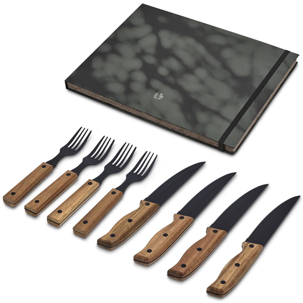 Andy Cartwright Ermelo Steak Knife and Fork Set - Image 2