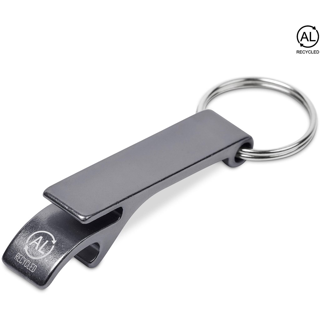 Altitude Cog Recycled Aluminium Bottle Opener Keyholder - Image 2