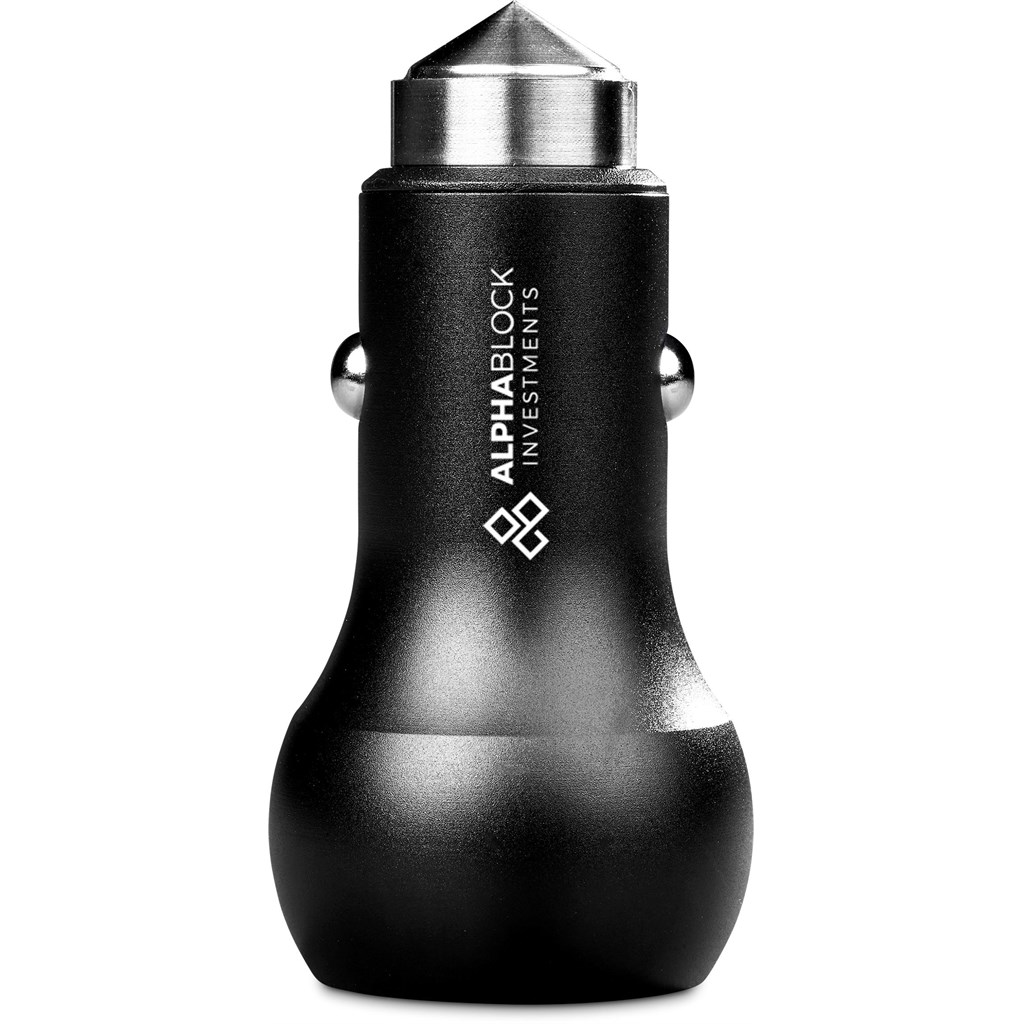 Swiss Cougar Baltimore 2 -in-1 Fast Car Charger & Tool - Image 2