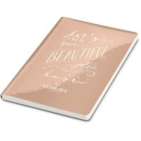Reflections A5 Soft Cover Notebook - Rose Gold