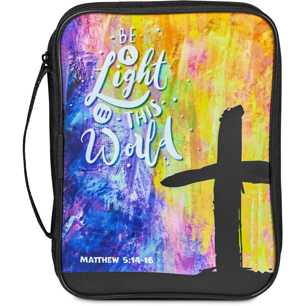 Pre-Printed Sample Hoppla Faith Bible Book Bag - Image 2