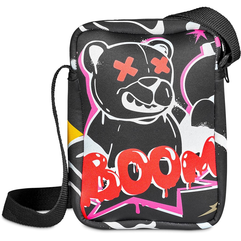 Pre-Printed Sample Hoppla Satara Neoprene Large Cell Phone Pouch - Image 2