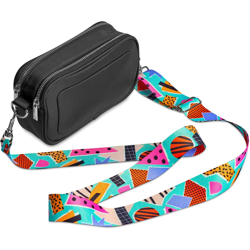 Pre-Printed Sample Hoppla Glamazon Polyester Bag Strap - Image 2