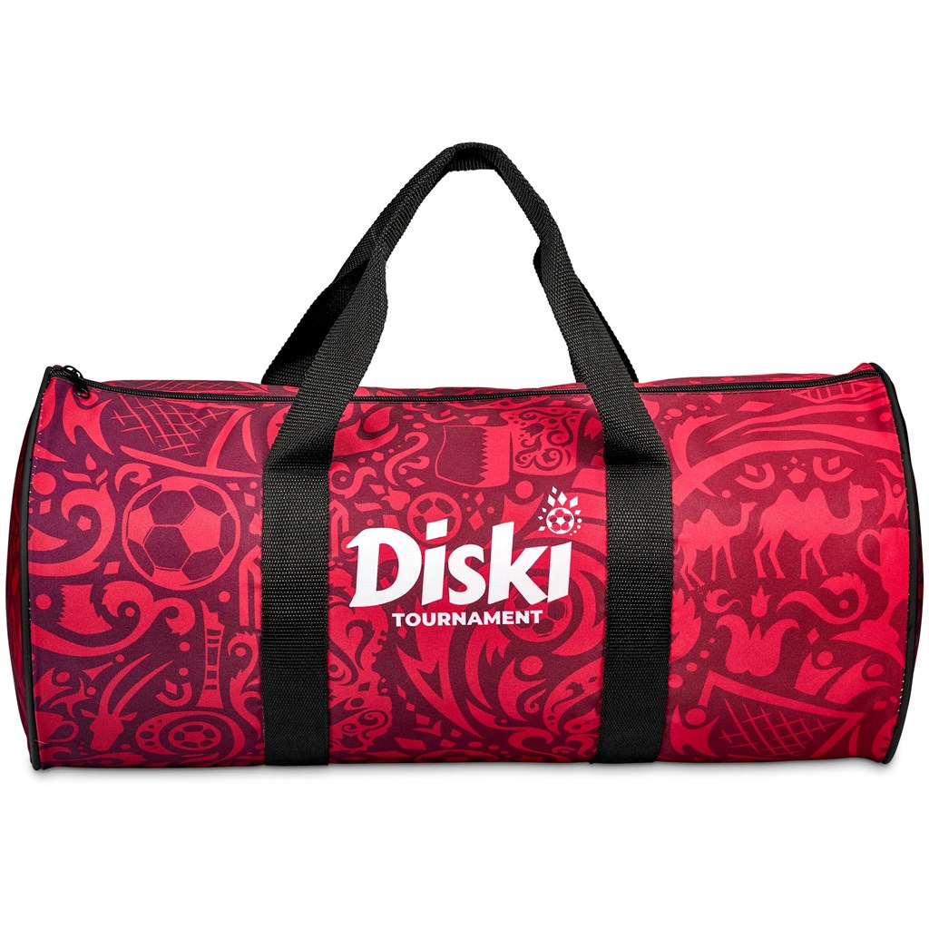 Pre-Printed Sample Hoppla Carter Barrel Sport Bag - Image 2