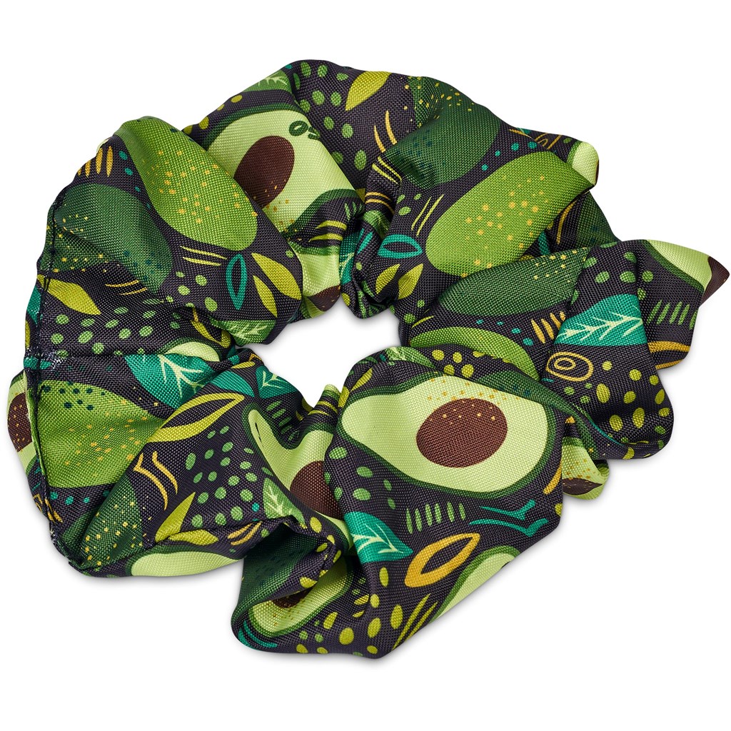 Pre-Production Sample Hoppla Botanic Polyester Hair Scrunchie - Image 2