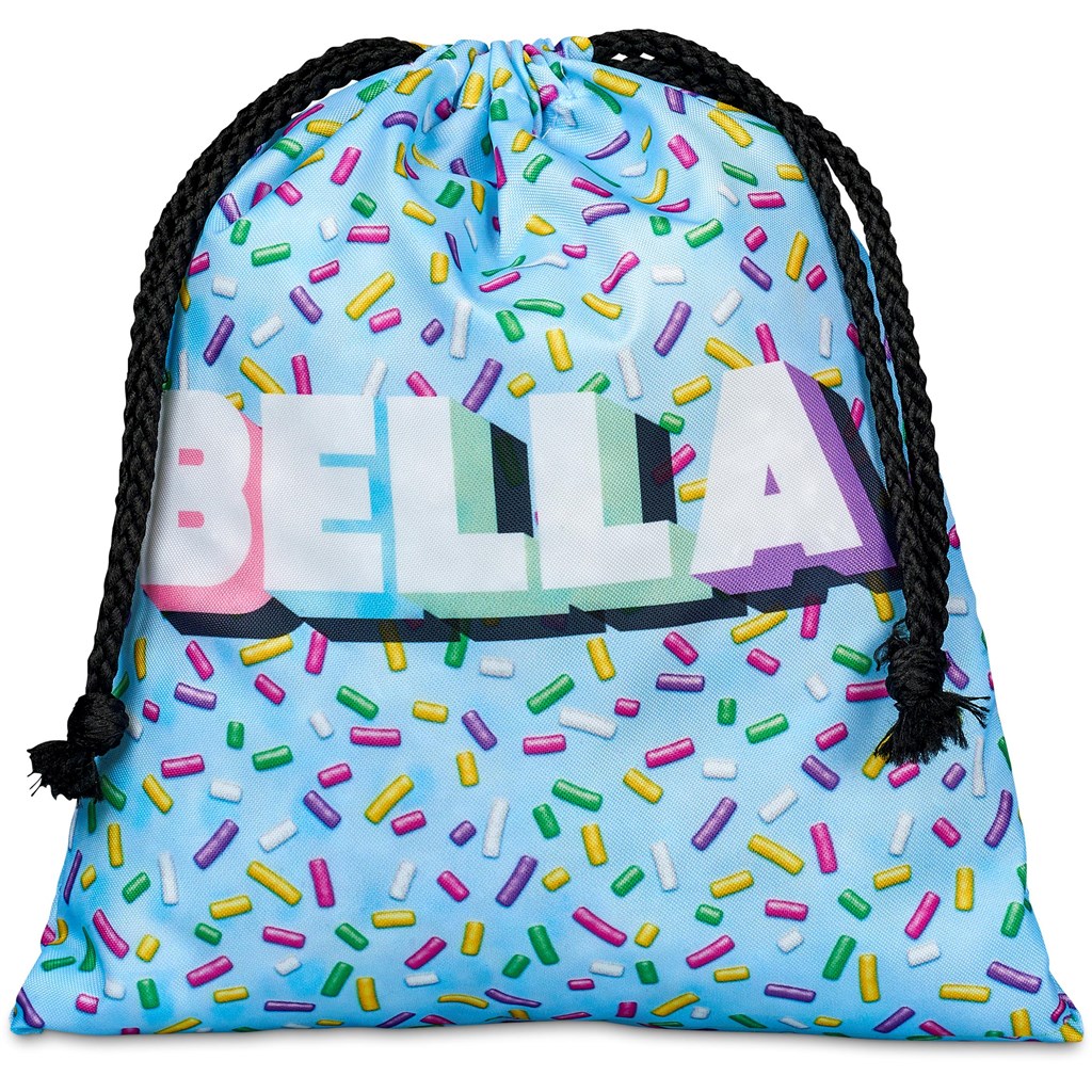 Pre-Production Sample Indian Midi Polyester Drawstring Pouch - Image 2