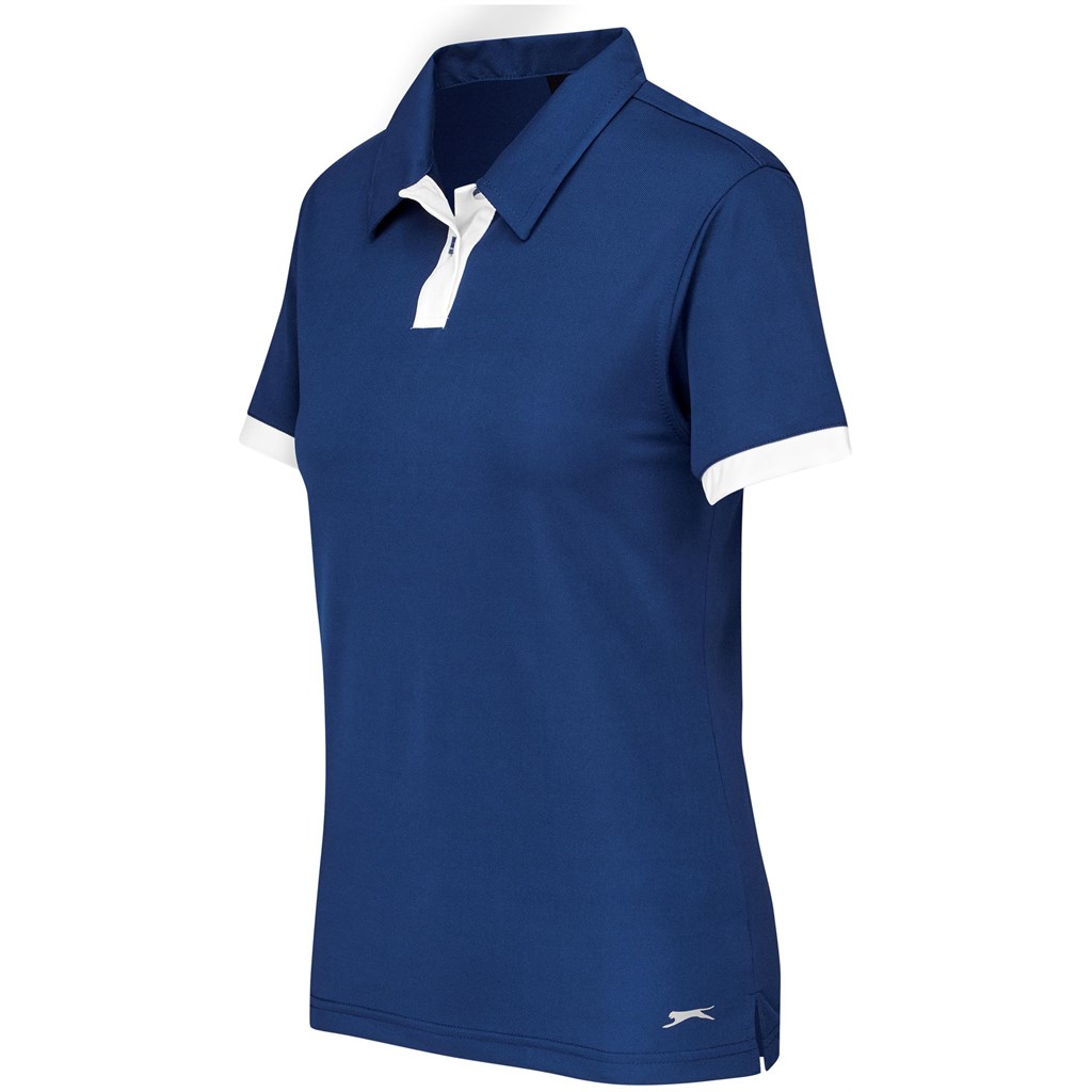 Ladies Contest Golf Shirt - Navy - Image 2