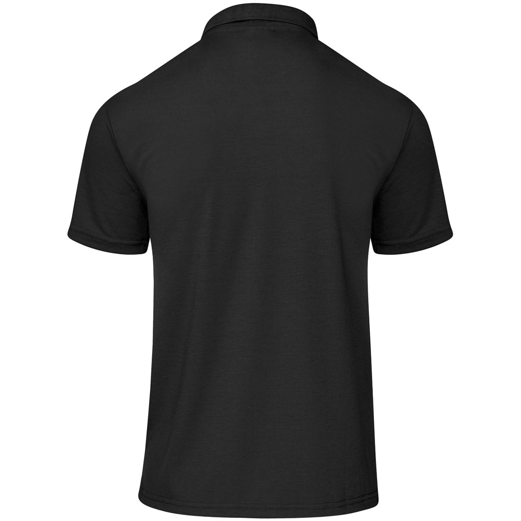 Mens Crossfire Golf Shirt - Grey - Image 4