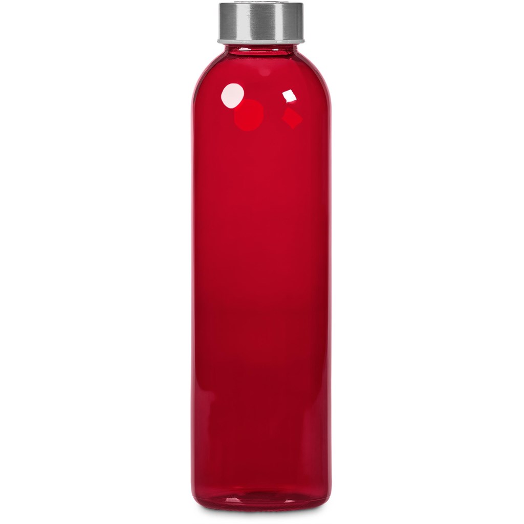 Kooshty Pura Plus Glass Water Bottle – 750ml - Red - Image 4