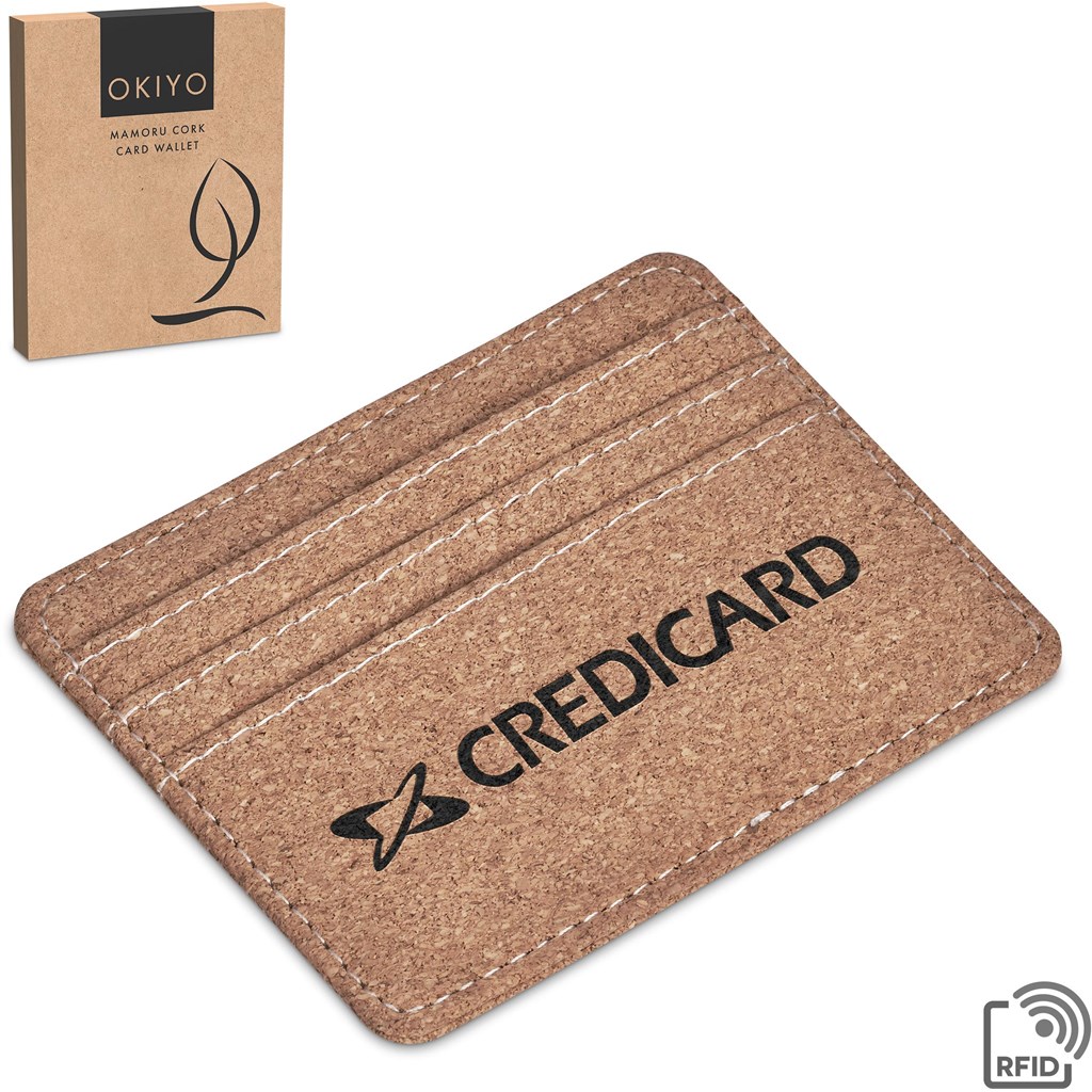 Okiyo Mamoru Cork Card Wallet - Image 4
