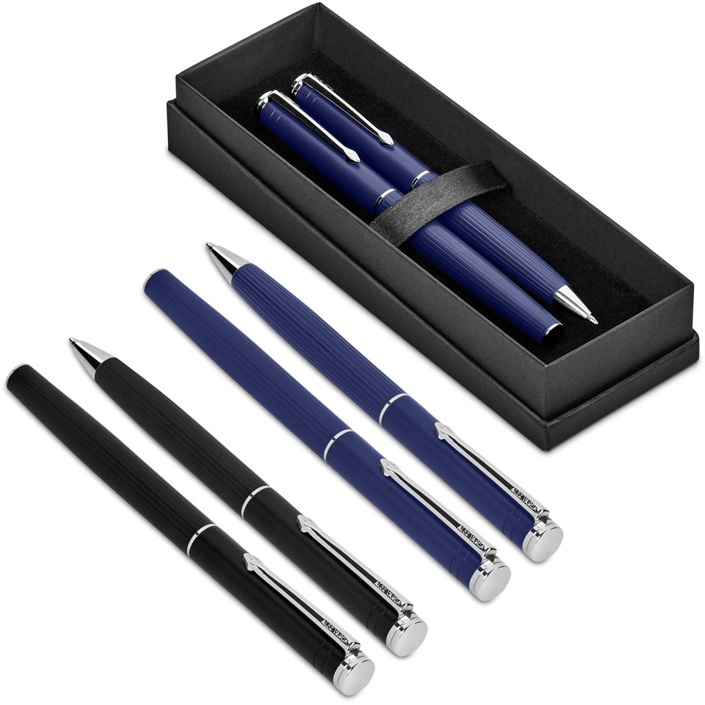Alex Varga Mollino Ball Pen & Rollerball Set - Image 4