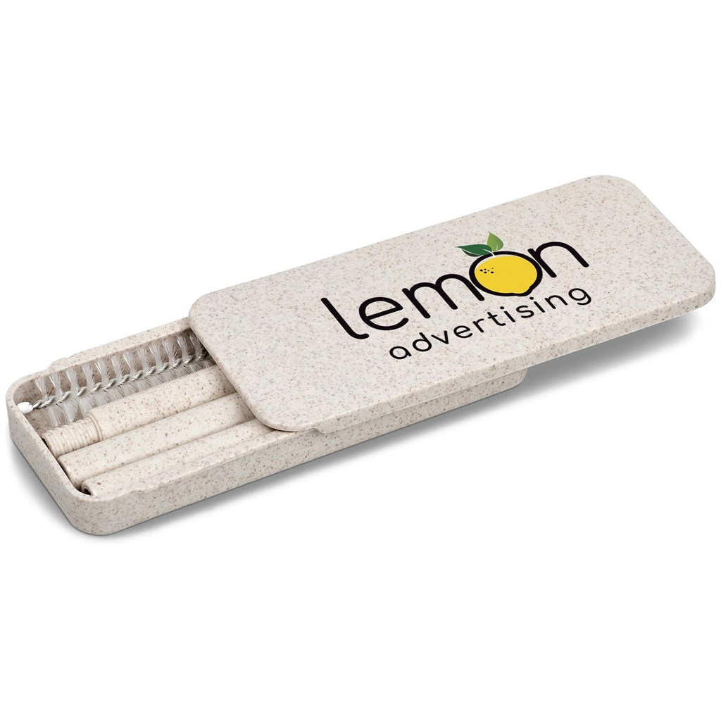 Okiyo Saiko Wheat Straw Straw Set - Image 4