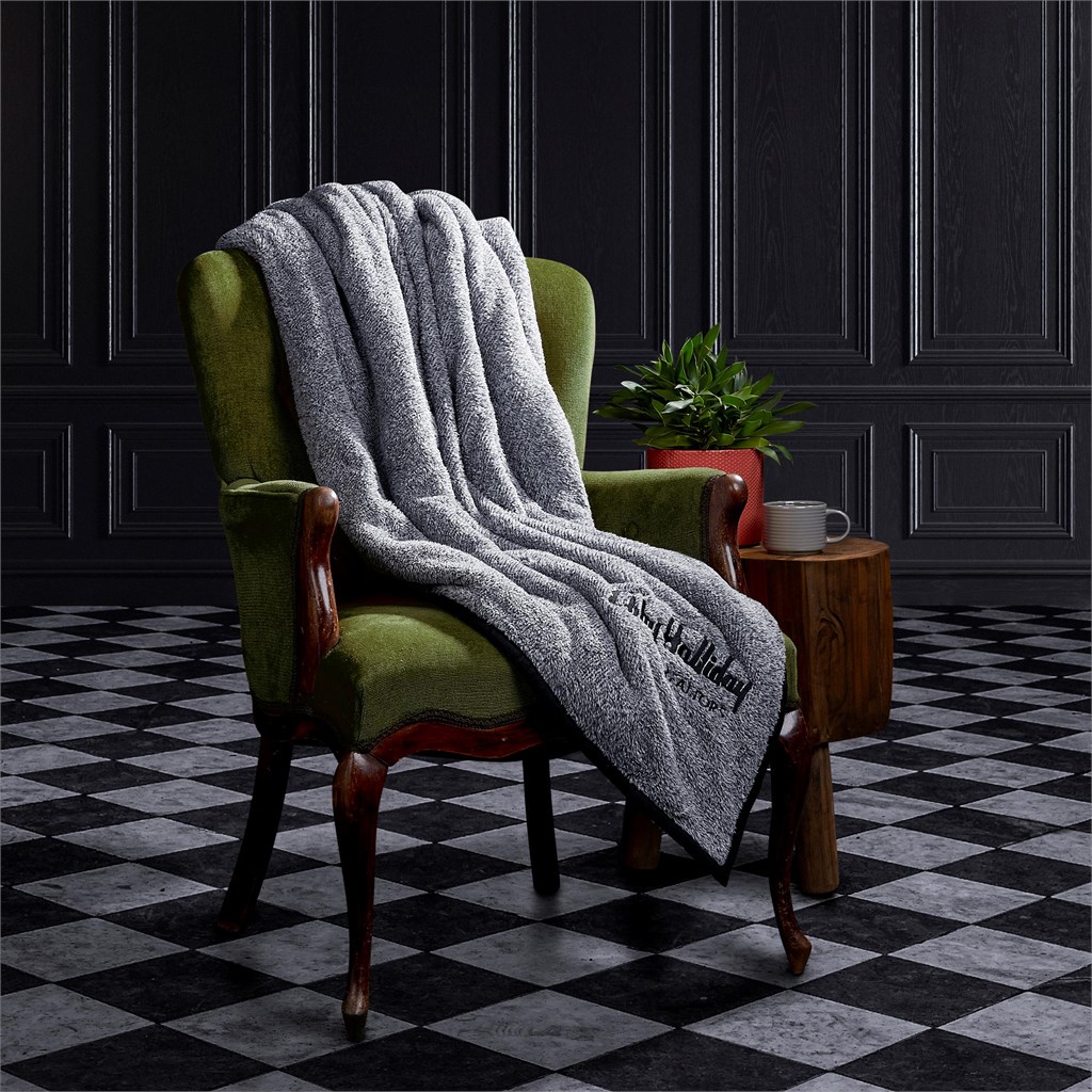 Serendipio Tranquil Sherpa Fleece Blanket - Image 4