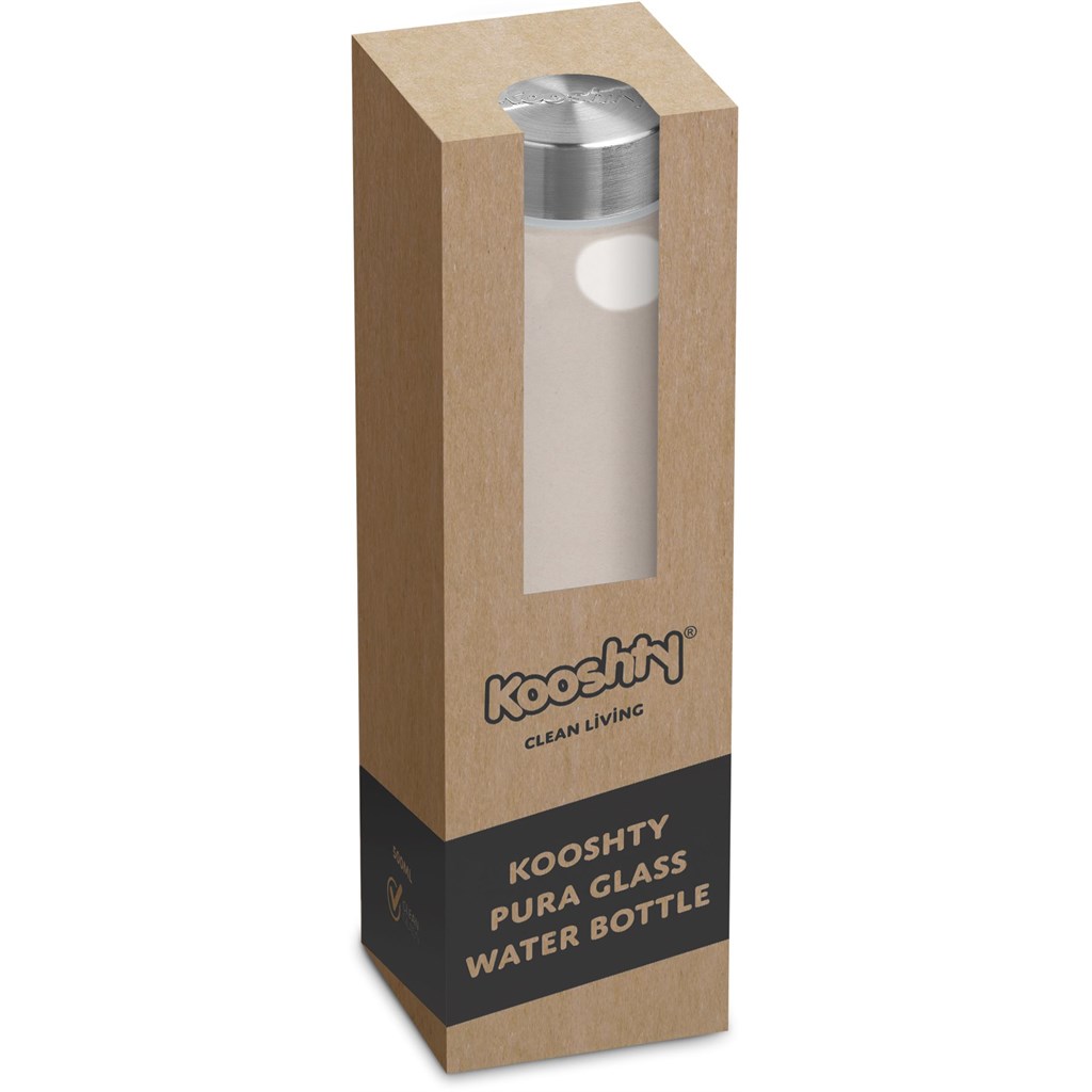 Kooshty Pura Glass Water Bottle - 500ML - Image 4