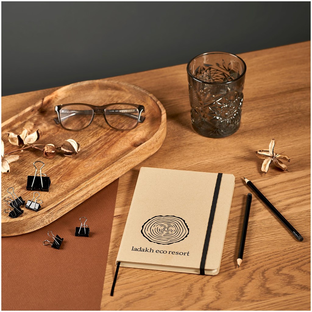 Okiyo FSC Certified Paper A5 Hard Cover Notebook - Image 4