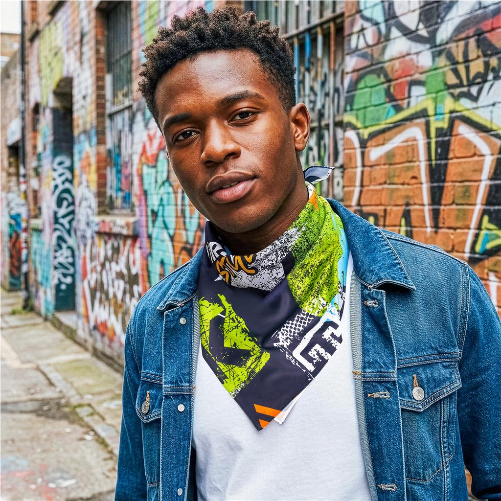 Hoppla Nurva Polyester Bandana - Image 2