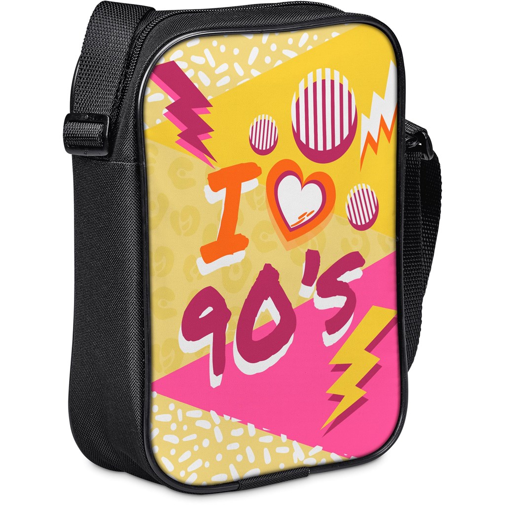 Pre-Printed Sample Hoppla Worldly Crossbody Bag - Image 4