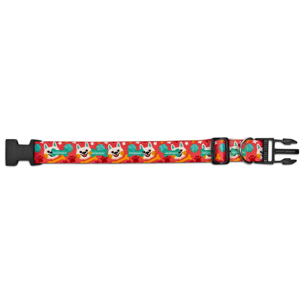 Pre-Printed Sample Hoppla Rambo Polyester Dog Collar - Image 4