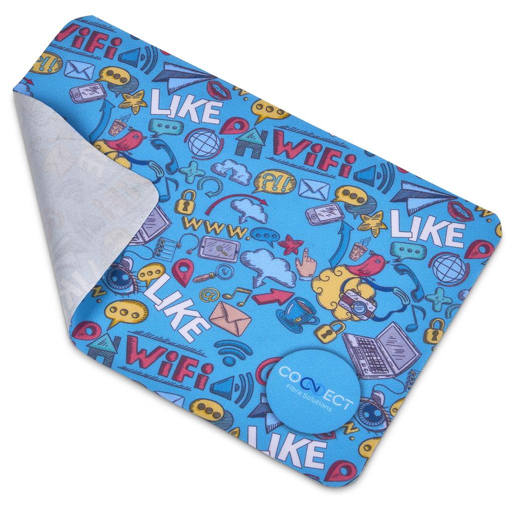 Pre-Printed Sample Hoppla Sparkra Polyester Keyboard Protector Cloth - Image 2