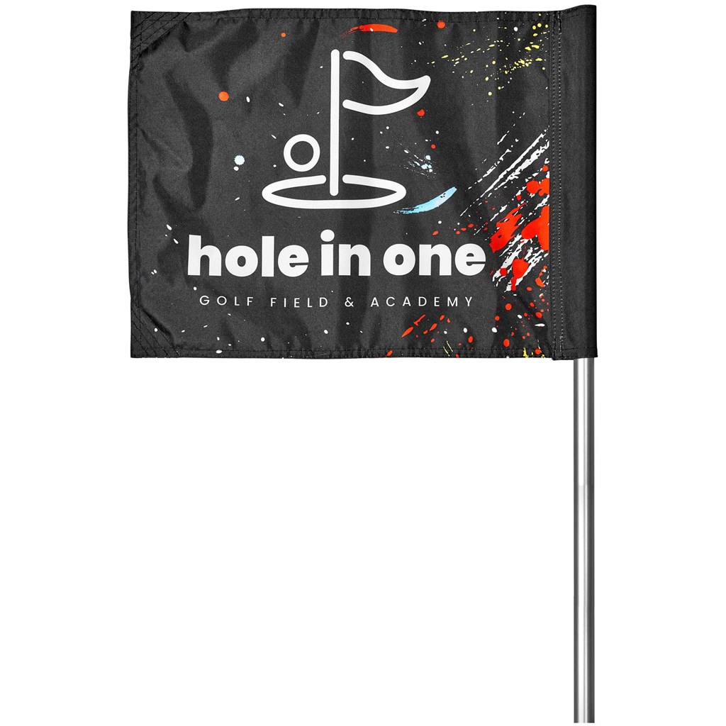 Pre-Printed Sample Hoppla Tournament Golf Flag - Image 4