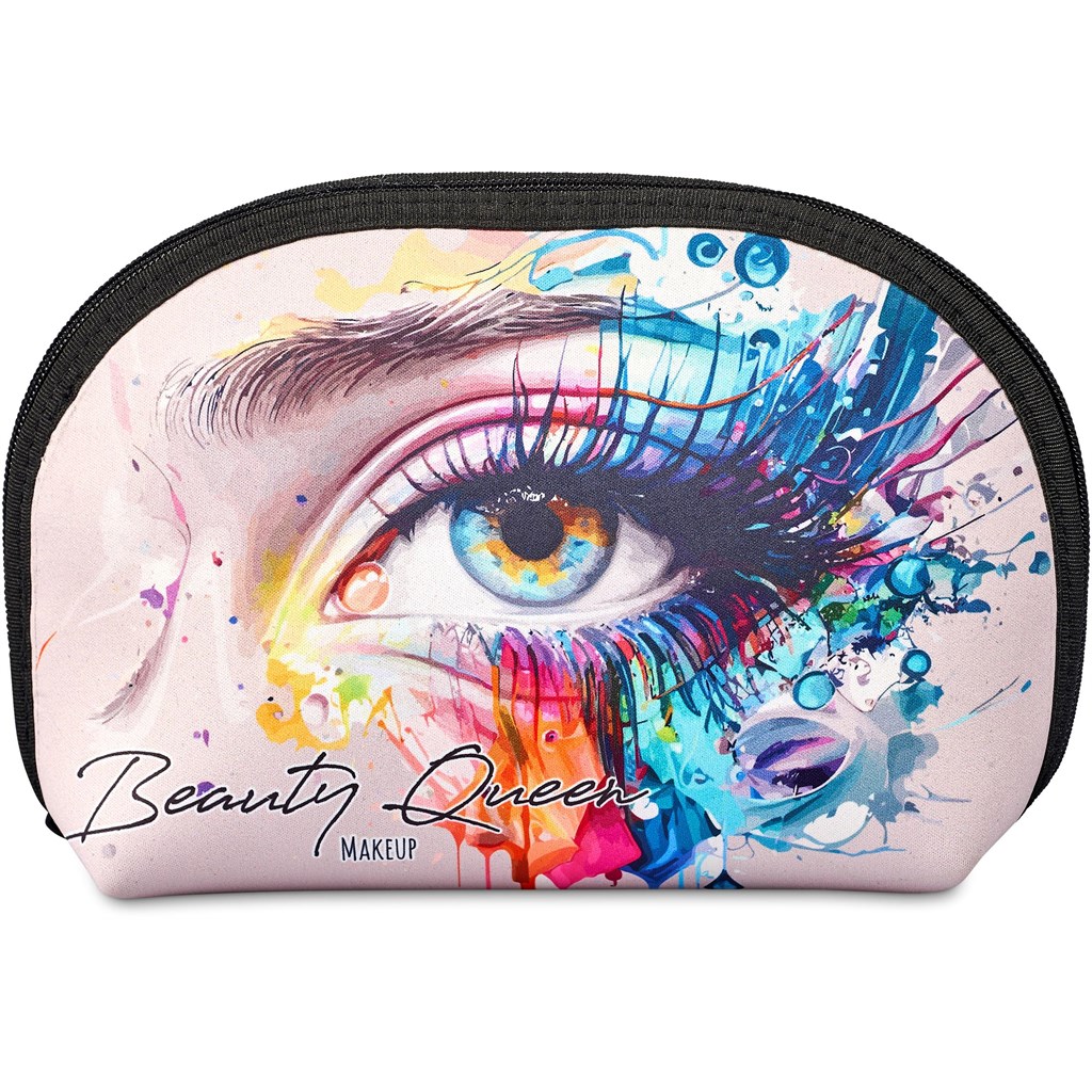 Pre-Printed Sample Hoppla Isabella Neoprene Midi Cosmetic Bag - Image 4