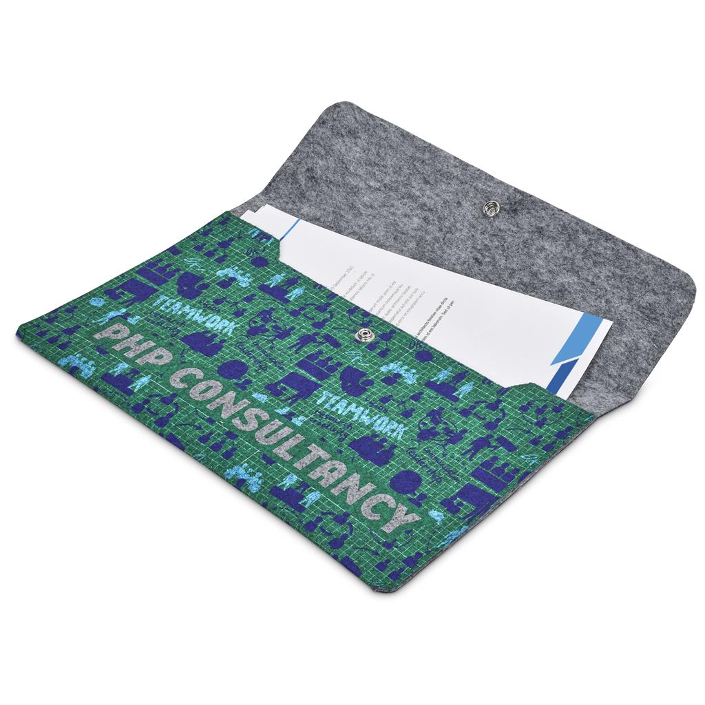 Hoppla Revo RPET Felt Document Holder - Image 4